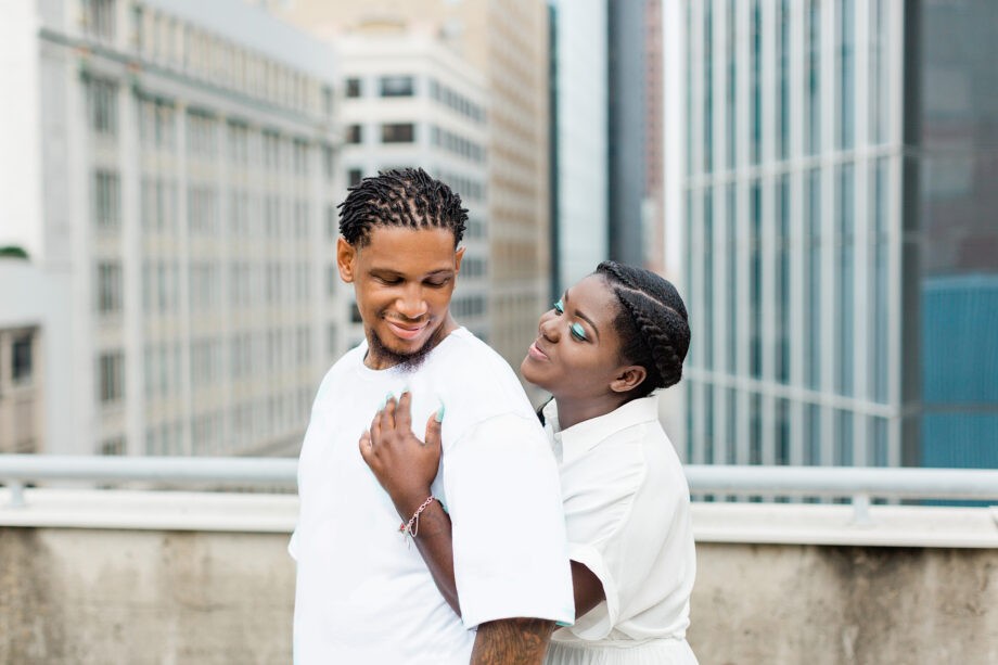 Downtown Engagement Photo Locations in Houston